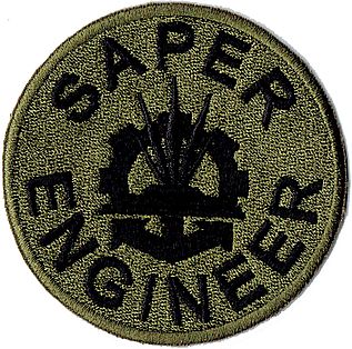 NASZYWKA SAPER ENGINEER 1195R