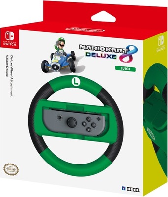 HORI Nintendo SWITCH Kierownica uchwyt - Luigi