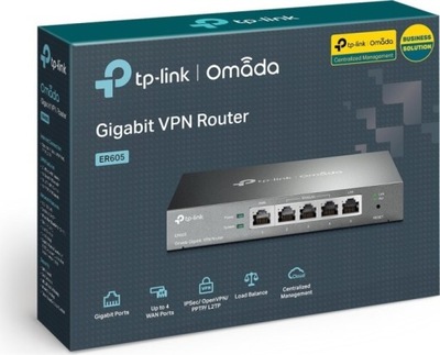 TP-LINK ER605 router MultiWAN VPN Gigabit