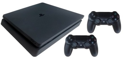 KONSOLA PLAYSTATION 4 PS4 SLIM 500 GB + 2 x PAD