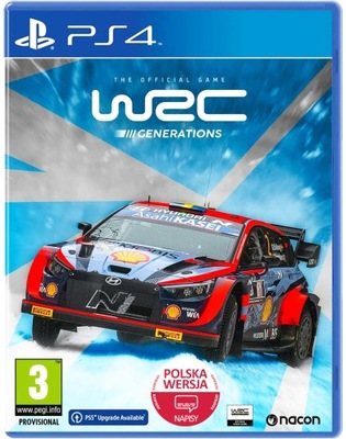 WRC Generations PS4 PL PS5 The FIA WRC Official Game 2 GRACZY