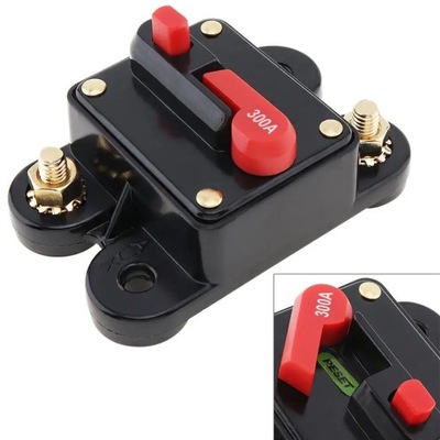 300A DC 12V Car Audio Amplifier Circuit Breaker Fuse Holder AGU Sty~4832 