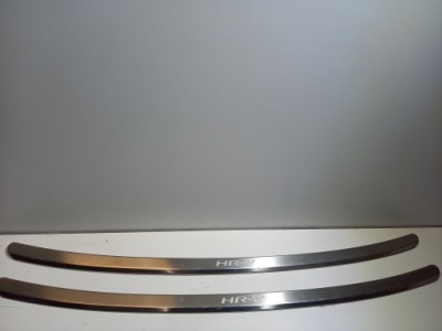 Hrv hr-v ii 15- молдинг хром накладка бампера задняя фото №1