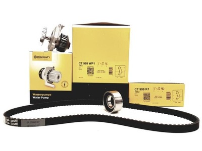 Continental ct999wp1 насос водяная + набор ремень распределительного вала фото №1