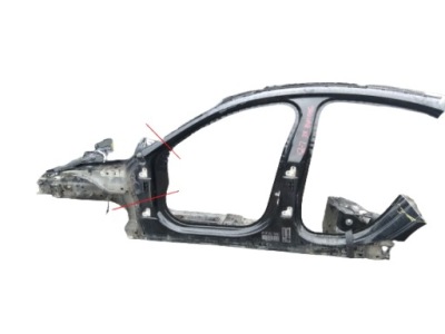 Jaguar xe 14r pab поріг блок двигуна лівий bok фото №1