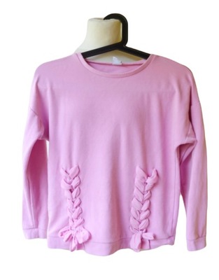 Bluza Różowa Sznurki Lindex Kids 134 140 cm 8 10