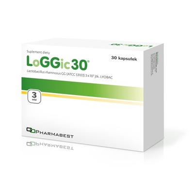 Loggic 30 probiotické kapsule 30 ks výživový doplnok Pharmabest