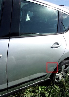 Peugeot 3008 i дверь задняя левая ezrc фото №1