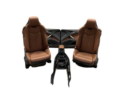 Audi tt 8s cabrio сидіння шкіра оббивка фото №1