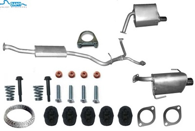 Subaru legacy 2.0 boxer дизель гаситель комплект фото №1