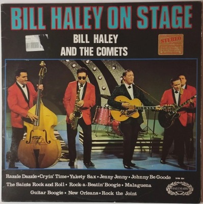 Winyl Bill Haley And His Comets - Bill Haley On Stage 1968 VG