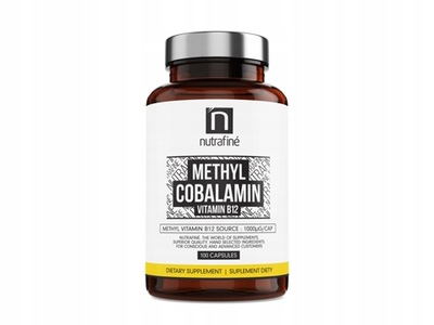 NUTRAFINE METHYL COBALAMIN WITAMINA B12 1000 100k