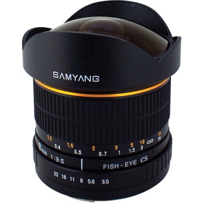 Samyang Fisheye 8mm f/3.5 CS do Nikona
