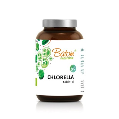 BIO ALGI CHLORELLA TABLETKI 120G 300szt BATOM