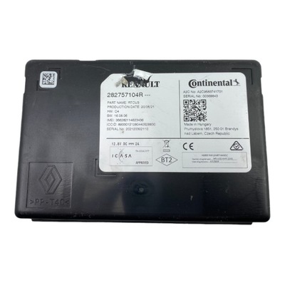 Модуль блок керування renault koleos ii 282757104r фото №1