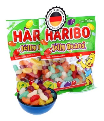 Żelki Owocowe HARIBO Jelly Beans Fasolki 160g DE