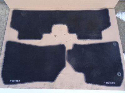 Kia niro ii килимки електрик комплект фото №1