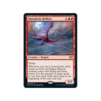 MTG Manaform Hellkite FOIL (Mythic Rare)
