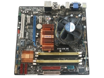 Asus P5E-VM SE Intel Core 2 Duo E7400 2x 2,80GHz LGA775 / DDR2 Gwarancja