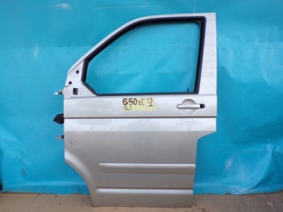 Vw t5 transporter дверь передние левая серебристый фото №1