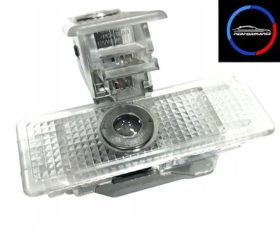 DIODO LUMINOSO LED LOGOTIPO PROYECTOR BMW 3D HD F30 G30 F34/F35/F80 LUCES PERFORMANCE V2  