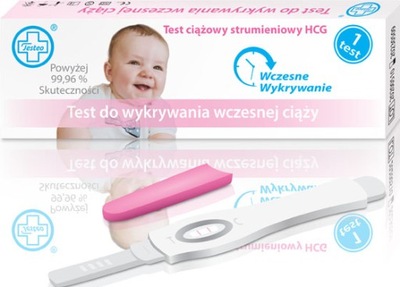 TESTEO Test ciążowy strumieniowy HCG 1 szt.