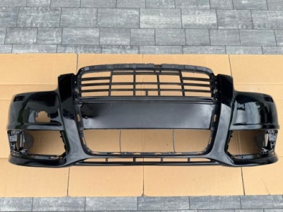 Бампер перед audi a6 c6 lift омыватель оригинал хороший фото №1