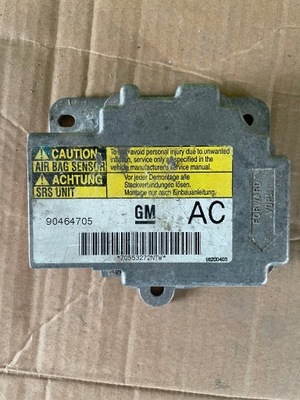 Модуль датчик подушок подушка безпеки opel оригінальний номер 90464705ac фото №1