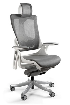 Fotel biurowy Wau 2 - biały NW41 Charcoal Unique