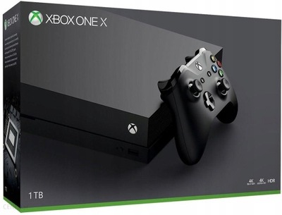 ORYGINALNY KARTON KONSOLA XBOX ONE X 1TB