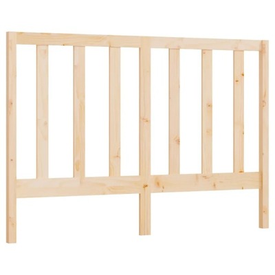 Wezgłowie łóżka, 156x4x100 cm, lite drewno sosnowe