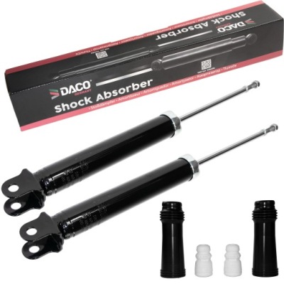 Амортизаторы + отбойники задняя x2 kia carens iii daco germany фото №1