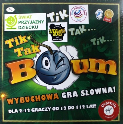 TIK TAK BUM - NOWE WYDANIE (GRA PLANSZOWA)