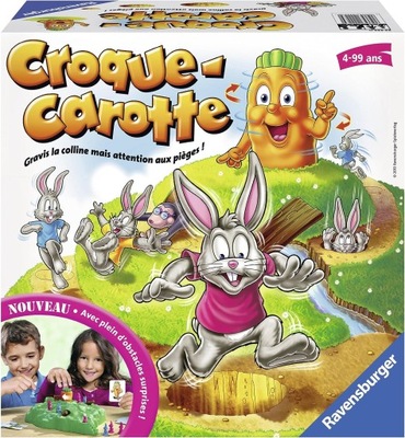 Ravensburger 22223 Carrot Crunch Gra Planszowa FR