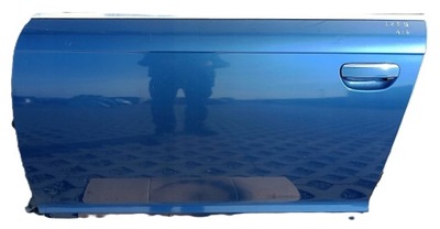 Дверь левый перед audi a6 c6 niebieskie lz5b фото №1