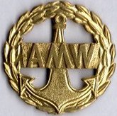 Oznaka szkolna Akademii Marynarki Wojennej AMW