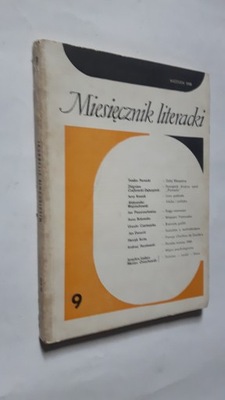 MIESIECZNIK LITERACKI ... Wrzesien 1968