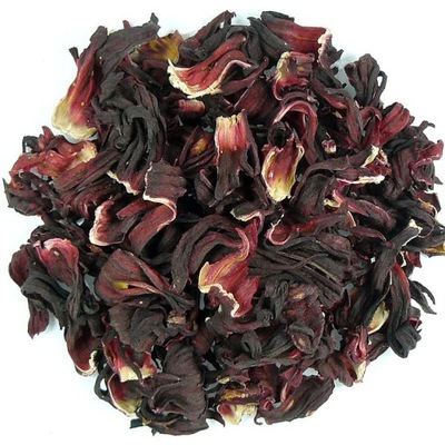 Hibiskus kwiat cięty suszony herbata 50g Gramatura