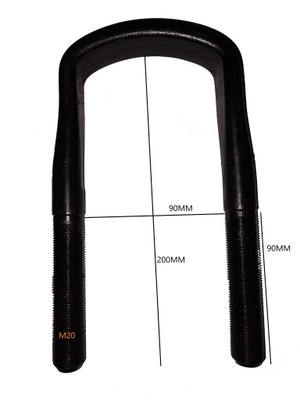 Скоба ресора daf xf 106 фото №1