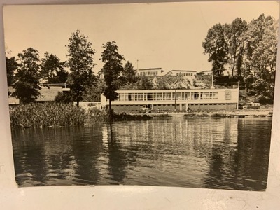 GUDOWO OŚRODEK WYPOCZYNKOWY POCZTÓWKA PRL 1972