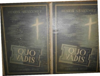 Quo Vadis. Tom 1,2/ zestaw - Henryk Sienkiewicz