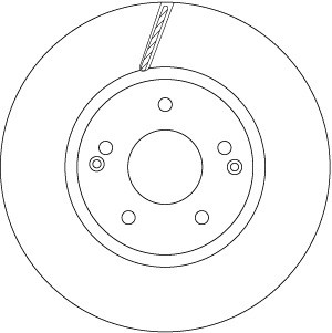 DISCO DE FRENADO DF6804  