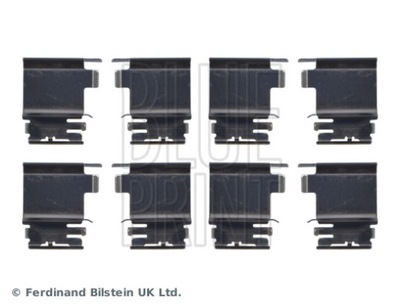 BLUE PRINT ADBP480014 КОМПЛЕКТ АКСЕСУАРІВ, КОЛОДКИ ГАЛЬМІВНІ