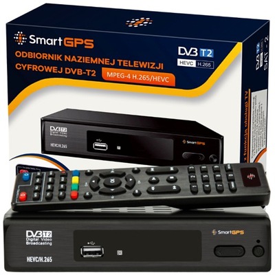 DEKODER TUNER DVB-T2 Smart SAT-2 H.264/H.265/HEVC