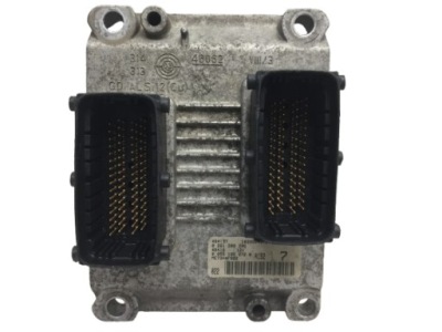 Fiat idea бортовий комп'ютер блок керування двигуна 0261208206 + роз'єми фото №1