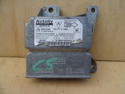 Citroen c5 iii датчик подушек подушка безопасности 9665163480 фото №1