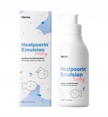 HERMZ Healpsorin Baby Emulsja do kąpieli 300 ml