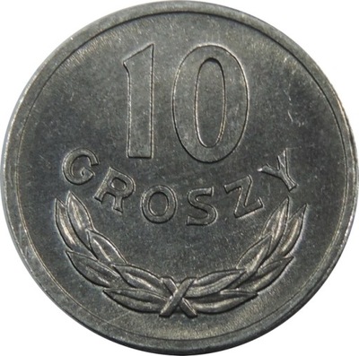 10 GROSZY 1966 - POLSKA - STAN (1-) - K1925