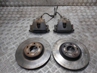 Тормозные диски тормозные перед + суппорты volvo v50 i 2.0 d фото №1