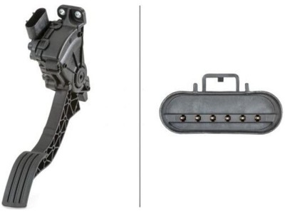 Датчик положення педалі газу ford фото №1